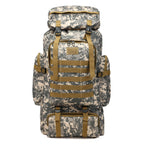 Military Hiking Backpack | 75L Tactical Rucksack with MOLLE System