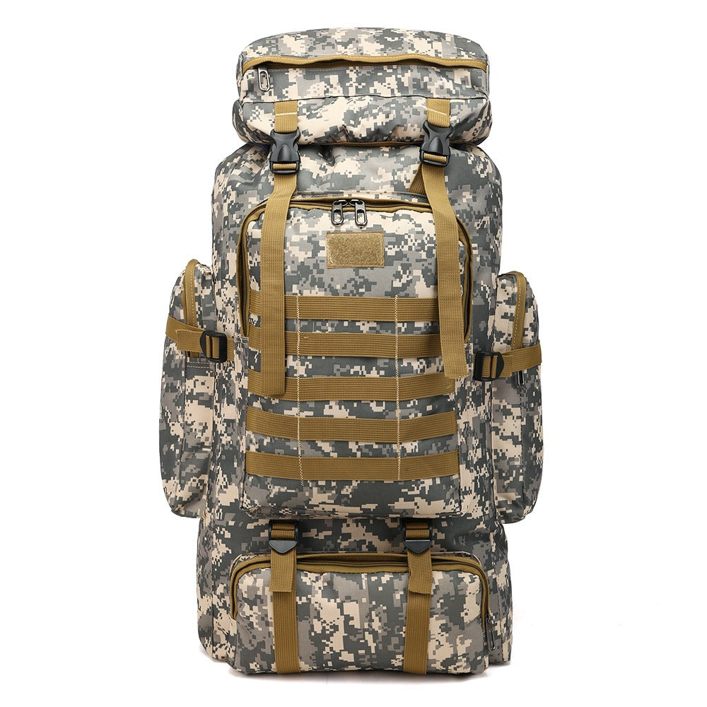 Military Hiking Backpack | 75L Tactical Rucksack with MOLLE System
