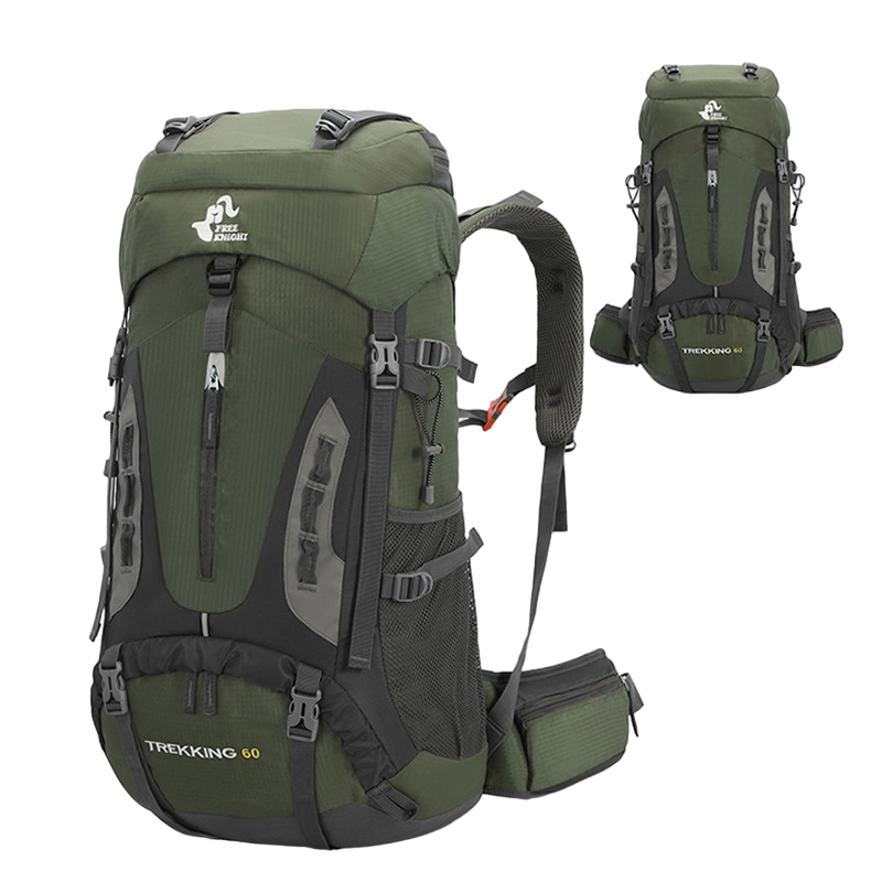 Hiking Backpack 60L | Ergonomic Mountain Trekking Design