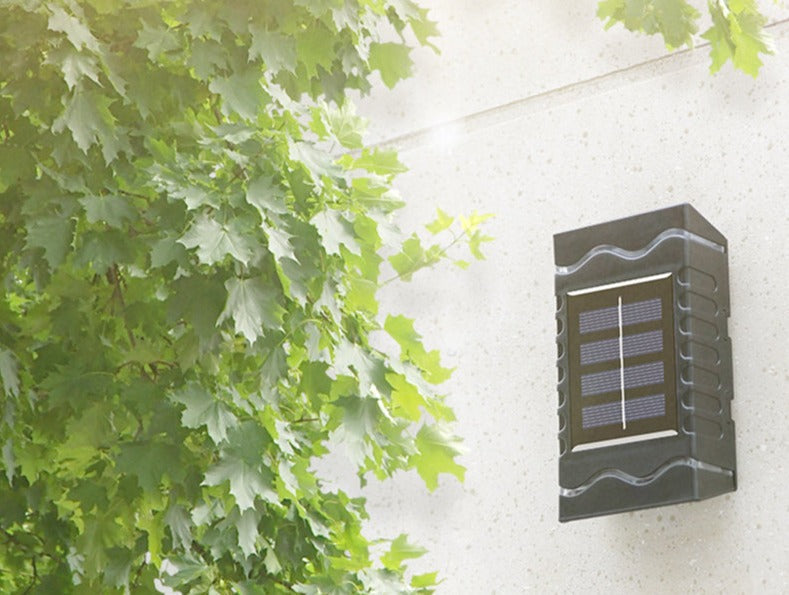 Modern Solar Wall Light | Smart LED Outdoor Lighting