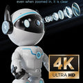 Smart Security Camera | 4K Ultra HD Robot Design