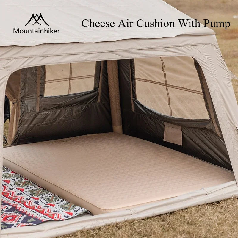 Self-Inflating Camping Mattress | Portable Air Bed With Built-in Pump