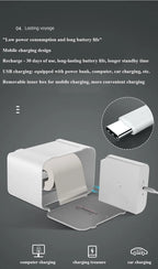 Smart Touchless Tissue Dispenser | Wall-Mount Automatic Paper Holder