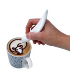 Electric Latte Art Pen | Professional Coffee Design Tool