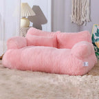 Plush Pet Sofa Bed | Cozy Winter Lounge for Cats
