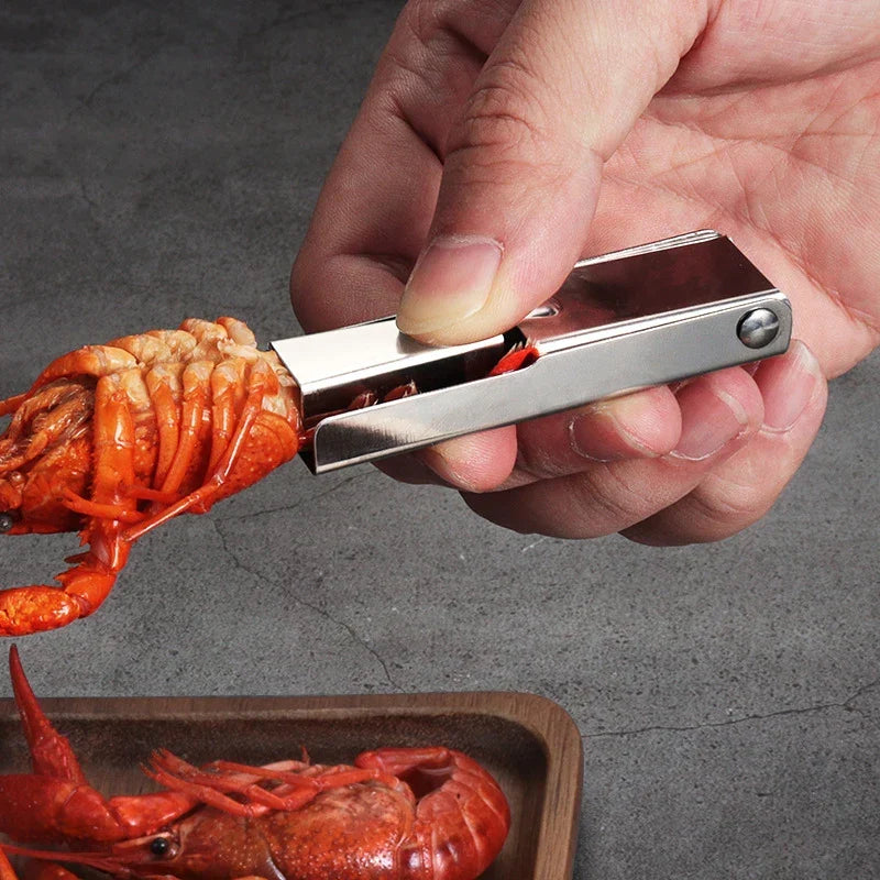 Professional Seafood Shell Peeler | Stainless Steel Kitchen Tool