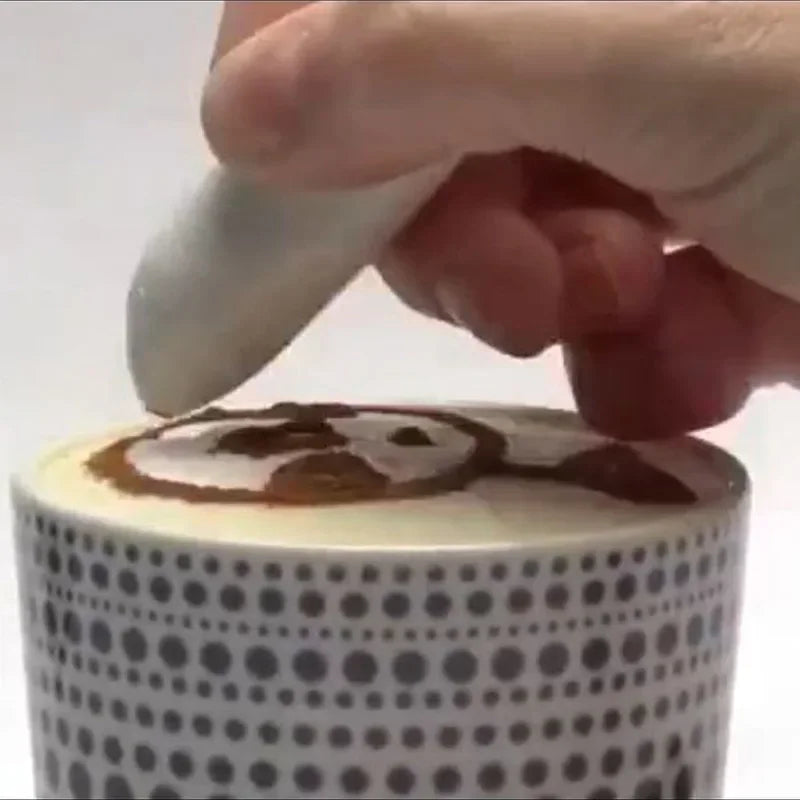 Electric Latte Art Pen | Professional Coffee Design Tool