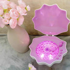 Coastal Night Light Speaker | Shell Design With Ocean Ambience
