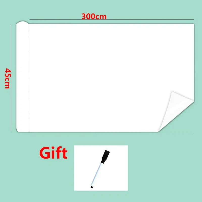 Educational Wall Whiteboard | Self-Adhesive Electrostatic Surface