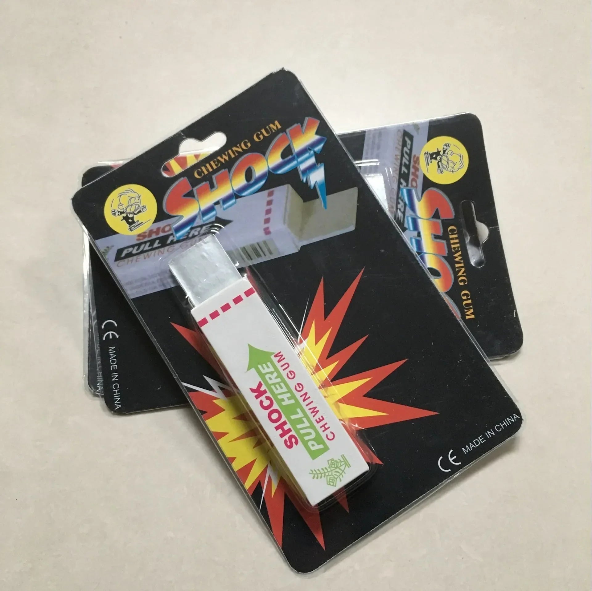 Classic Prank Electric Shock Gum | Safe Novelty Gag Toy