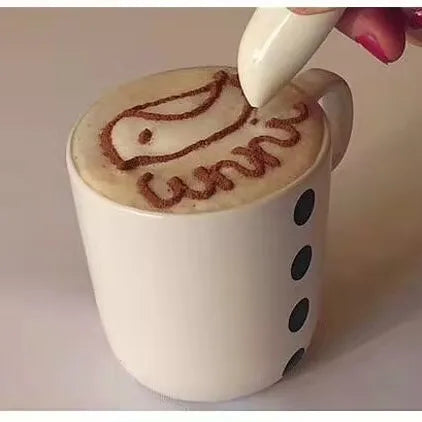 Electric Latte Art Pen | Professional Coffee Design Tool