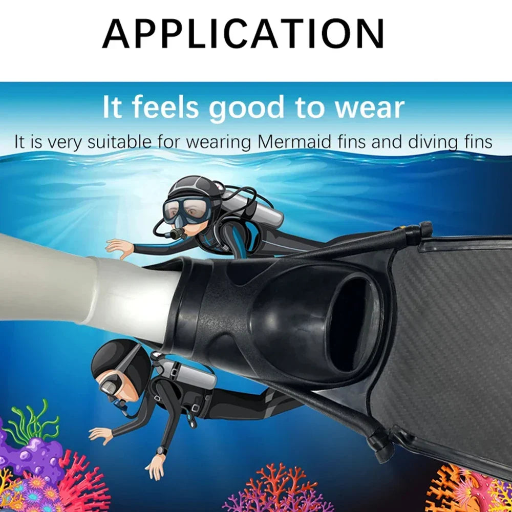 Water Sports Silicone Socks | Non-Slip Beach Protection