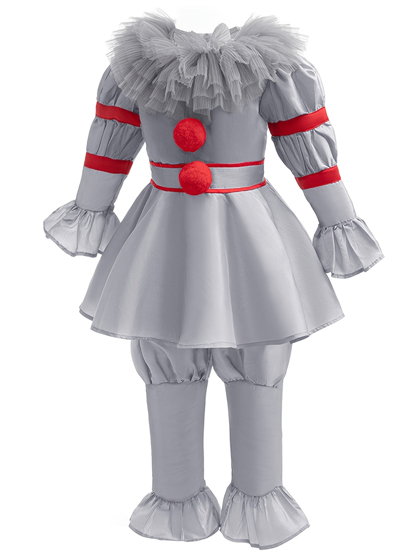 Halloween Clown Costume | Victorian Style Dress with Ruffles