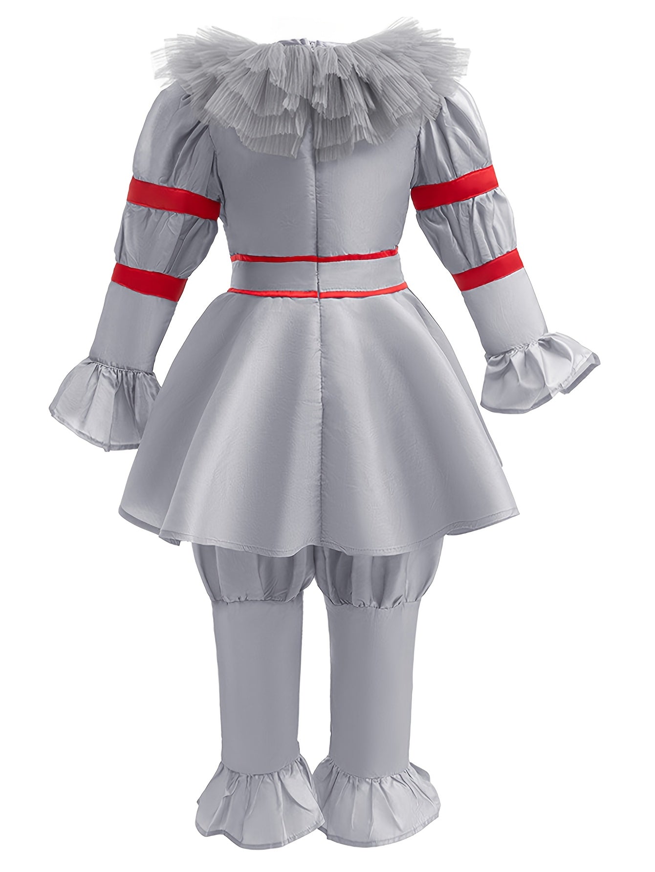 Halloween Clown Costume | Victorian Style Dress with Ruffles