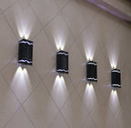 Modern Solar Wall Light | Smart LED Outdoor Lighting