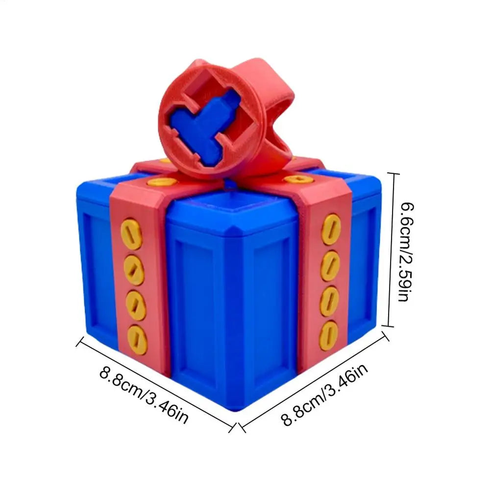 Puzzle Gift Box | Interactive 3D Printed Design