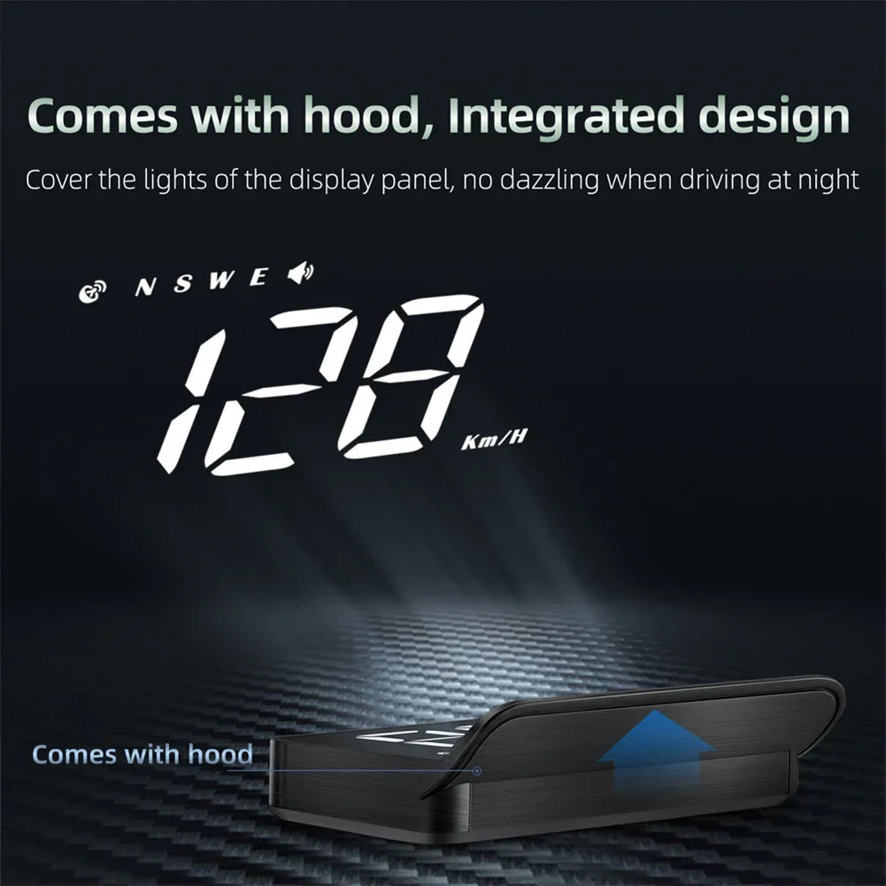 Smart GPS HUD Display | Digital Speedometer With Compass