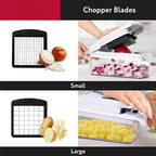 Multi-Function Vegetable Chopper | 6-in-1 Food Prep System