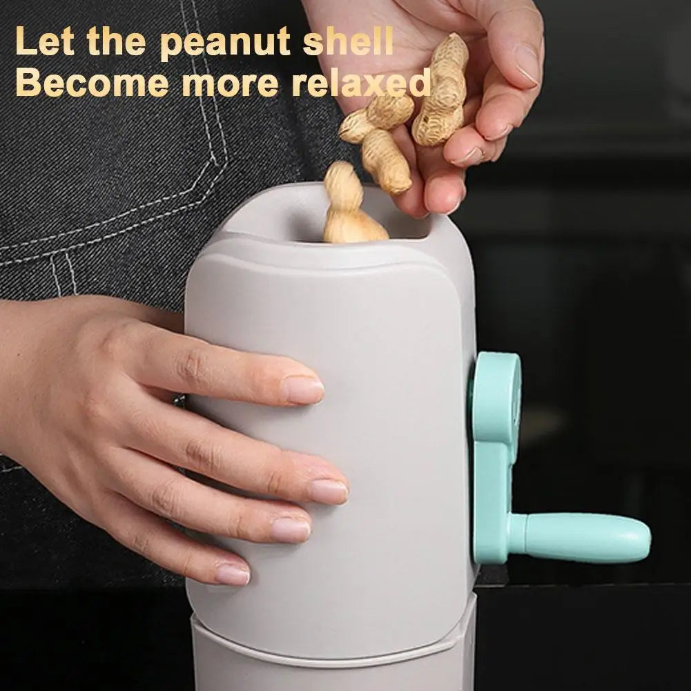 Manual Nut Sheller | Dual Filter Peanut & Pistachio Peeler