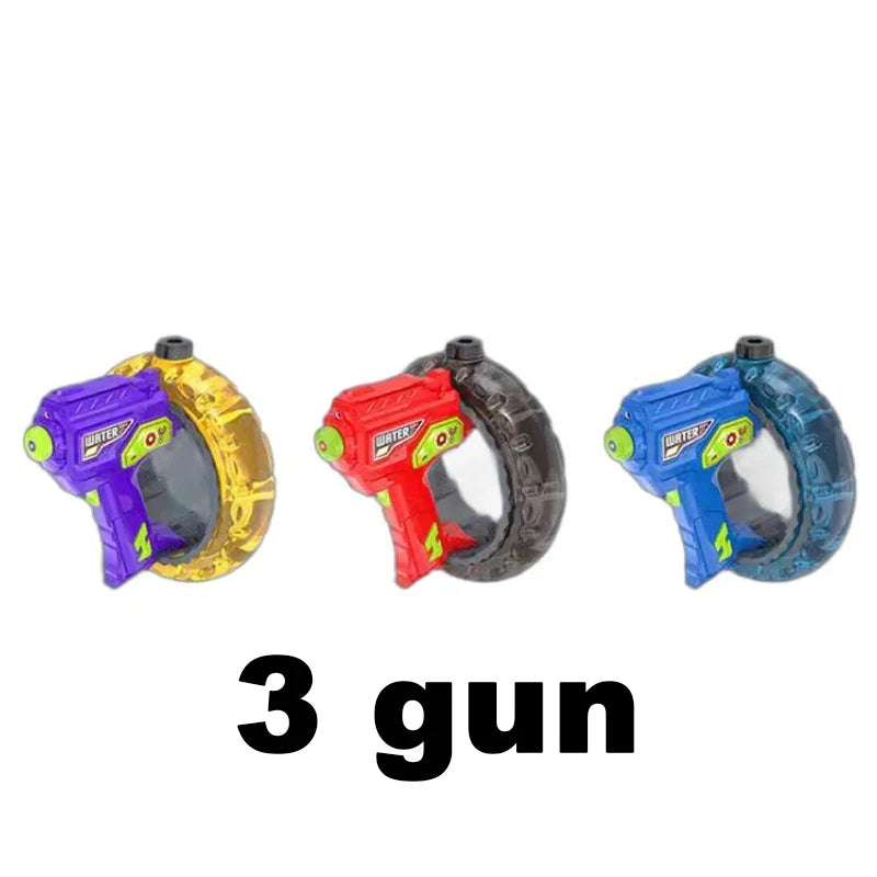 Kids Water Blaster Gun | LED Light-Up Wrist Ring Design