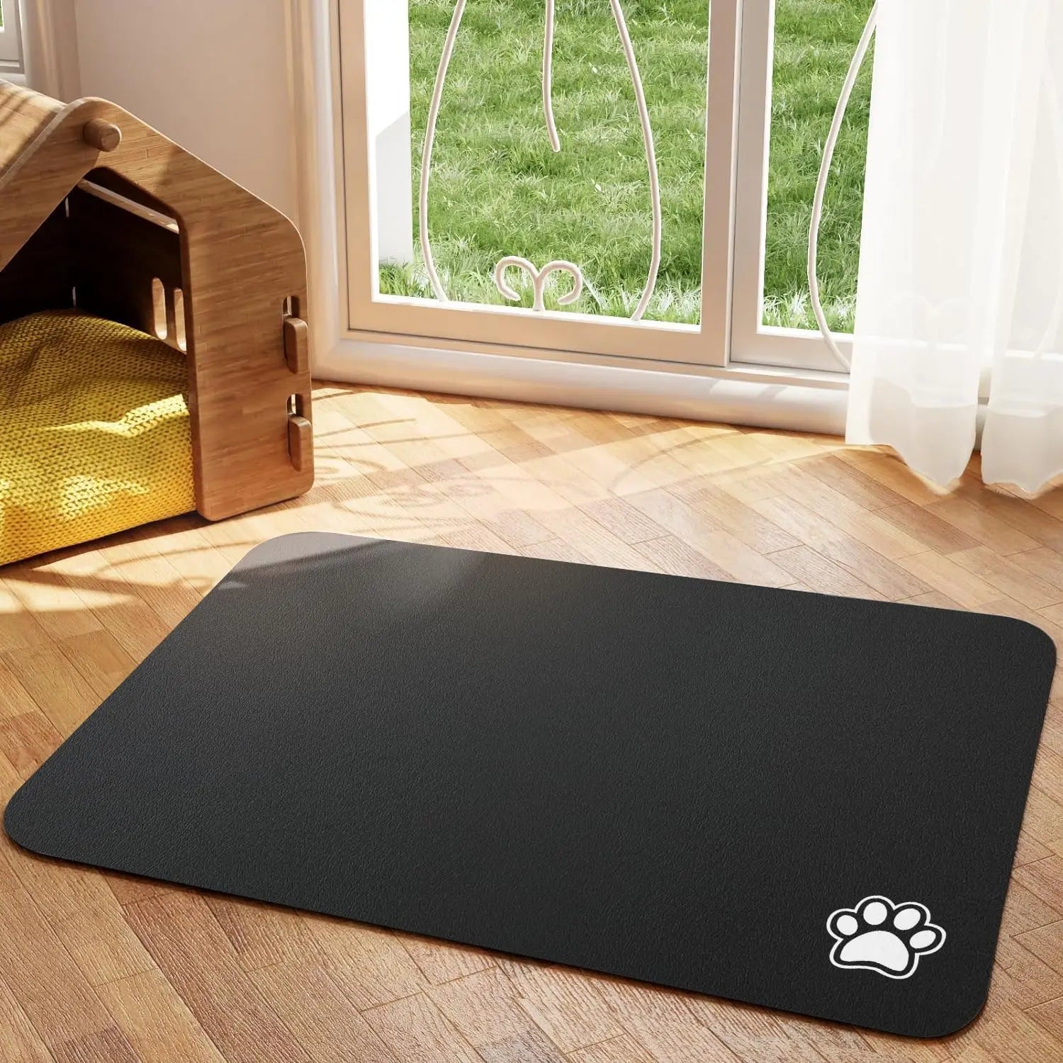 Pet Food Mat | Quick-Dry Absorbent Floor Protection