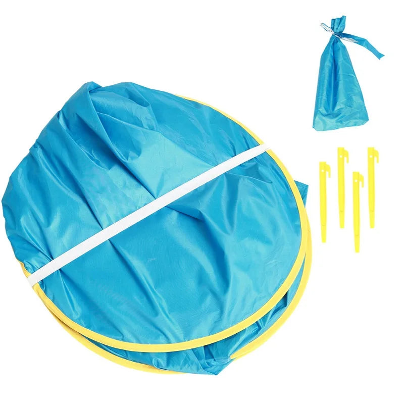 Kids Beach Tent | Pop-Up UV Protection Shelter With Pool