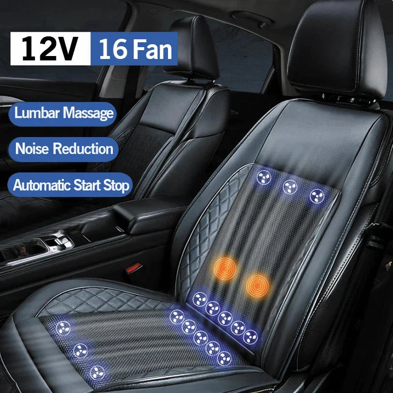 Car Cooling Massage Seat | 24-Fan Ventilation System