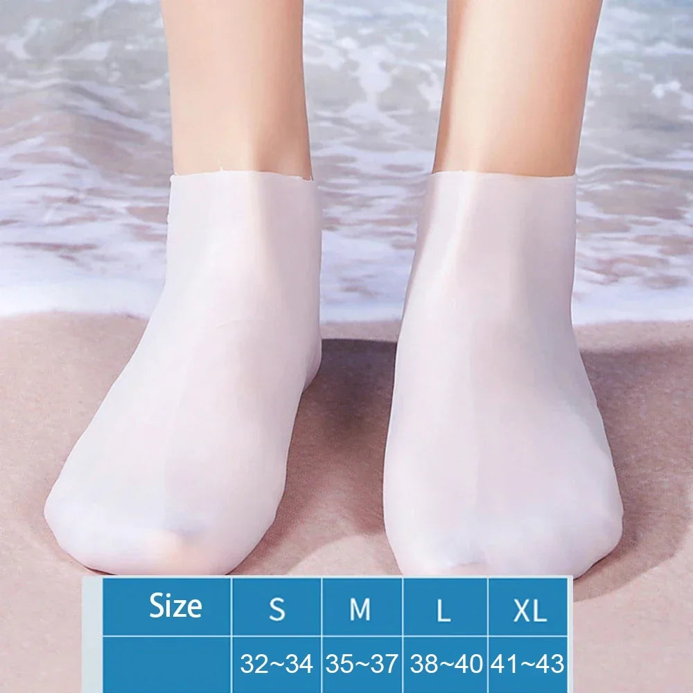 Water Sports Silicone Socks | Non-Slip Beach Protection
