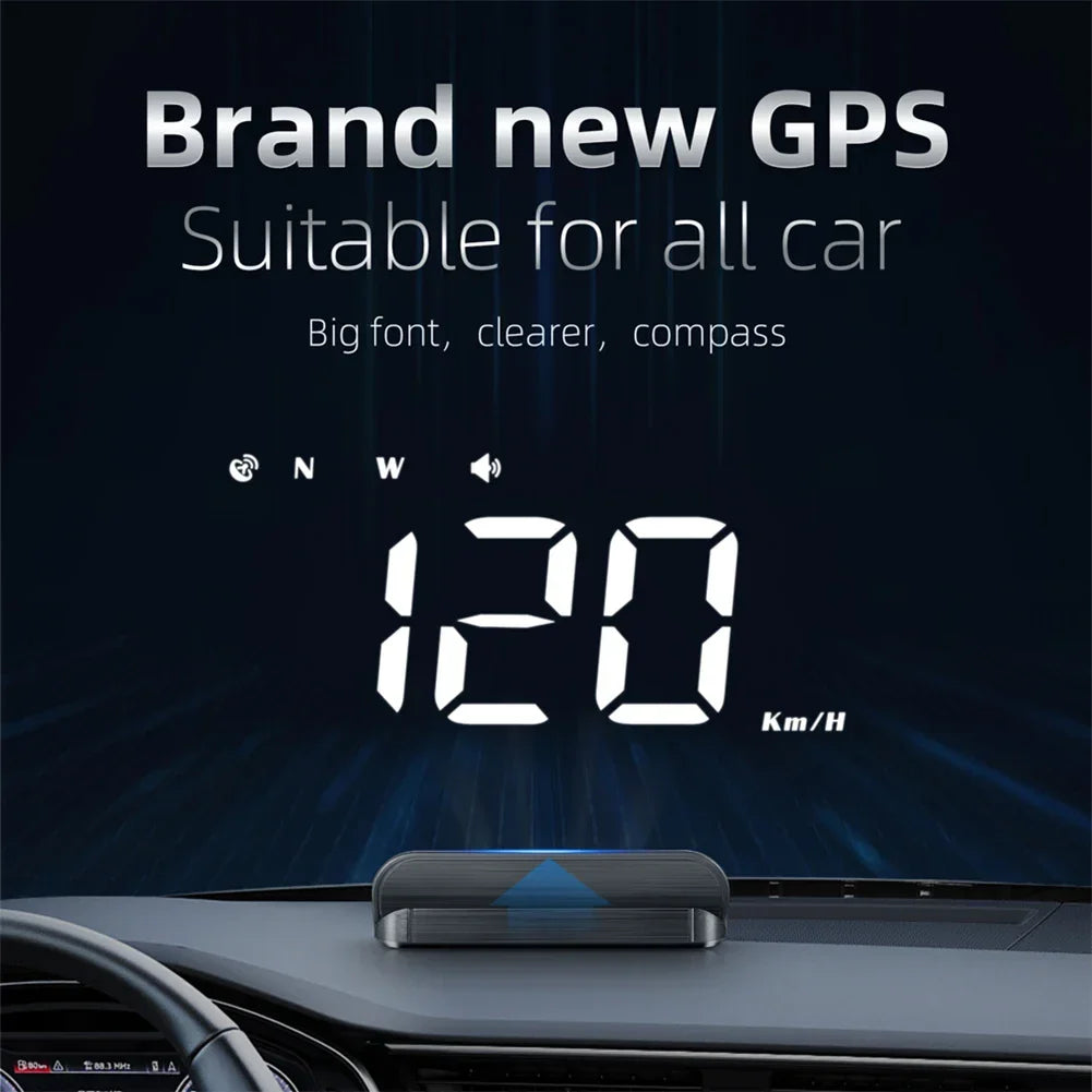 Smart GPS HUD Display | Digital Speedometer With Compass