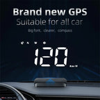 Smart GPS HUD Display | Digital Speedometer With Compass