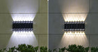 Modern Solar Wall Light | Smart LED Outdoor Lighting