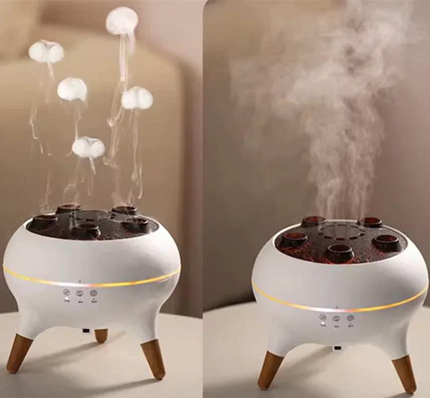 Smart Essential Oil Diffuser | Jellyfish Design With Remote Control