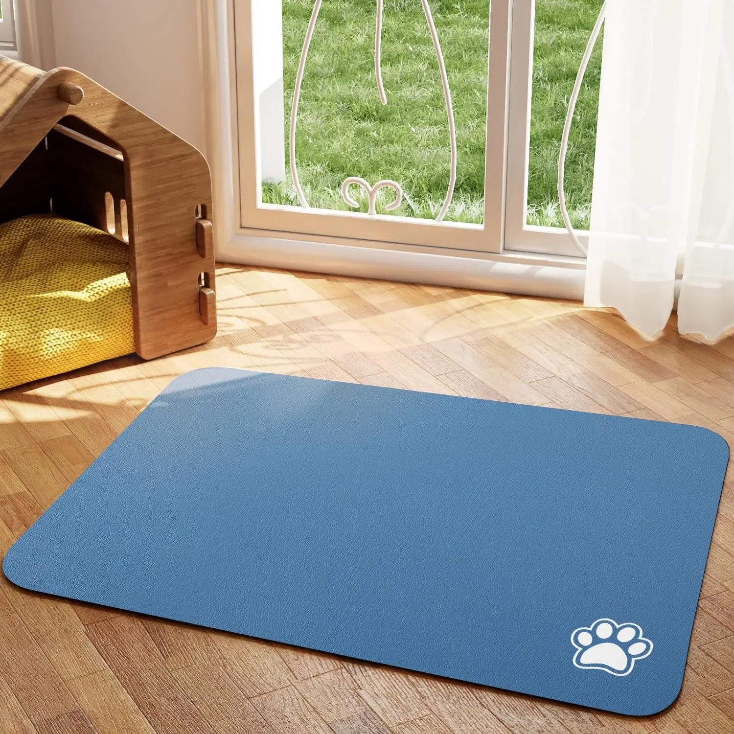 Pet Food Mat | Quick-Dry Absorbent Floor Protection
