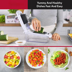 Multi-Function Vegetable Chopper | 6-in-1 Food Prep System