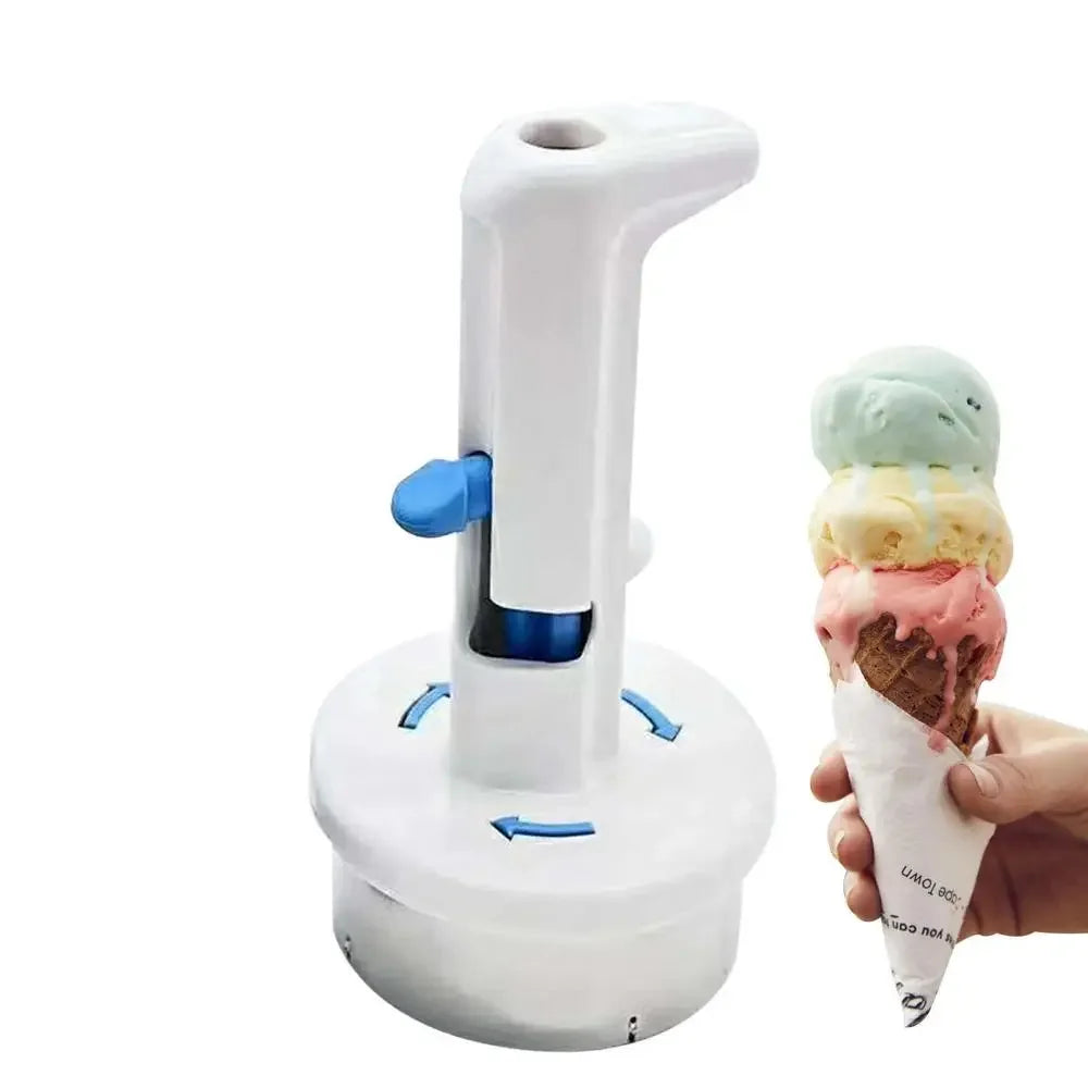 Professional Ice Cream Scoop | Cylindrical Press Design