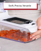 Multi-Function Vegetable Chopper | 6-in-1 Food Prep System