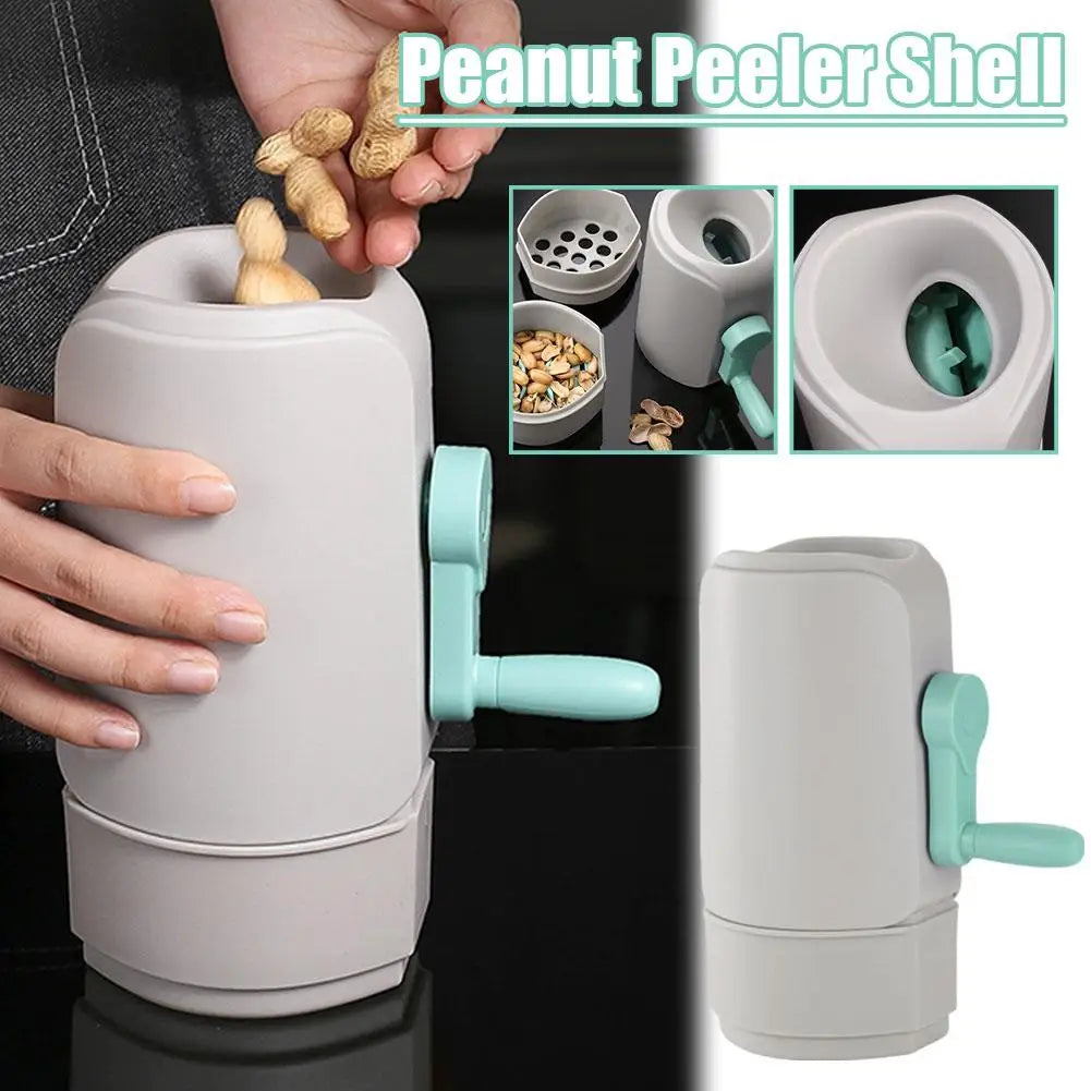 Manual Nut Sheller | Dual Filter Peanut & Pistachio Peeler