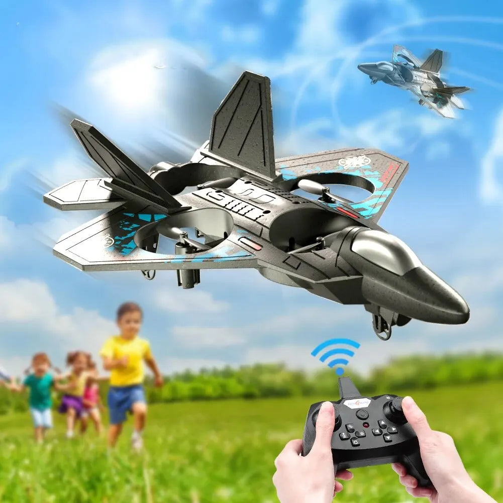 RC Fighter Drone | Quad Motor Gravity Sensor Aircraft