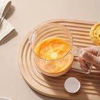 Kitchen Mixing Cup | Manual Stirring Beater With Spring Handle