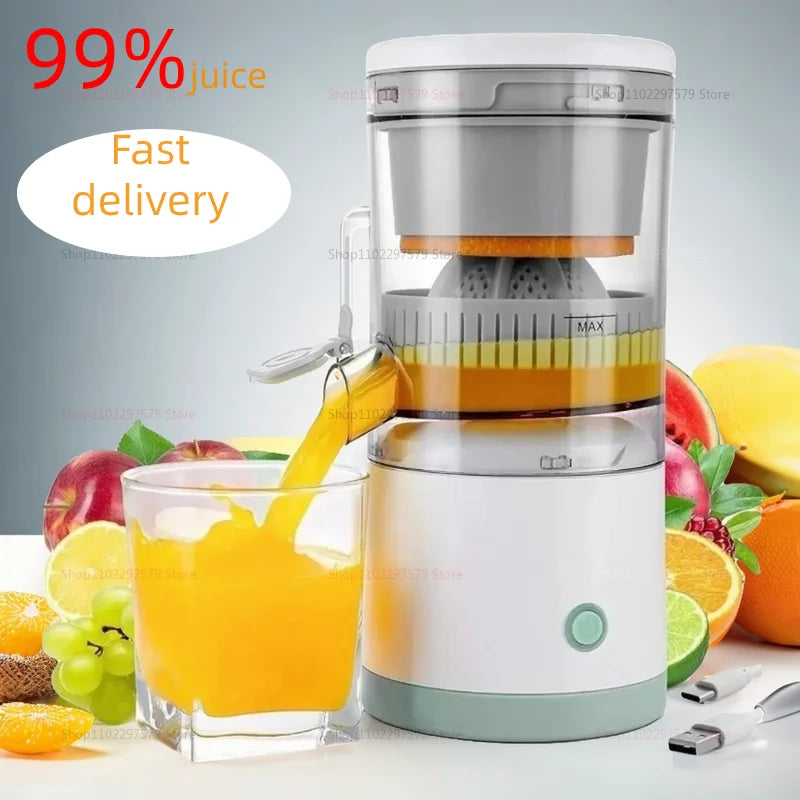 Electric Citrus Juicer | Portable Automatic Pulp Separator