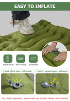 Ultralight Camping Mat | Self-Inflating Outdoor Sleeping Pad