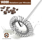 Electric Milk Frother | Professional Handheld Coffee Whisk