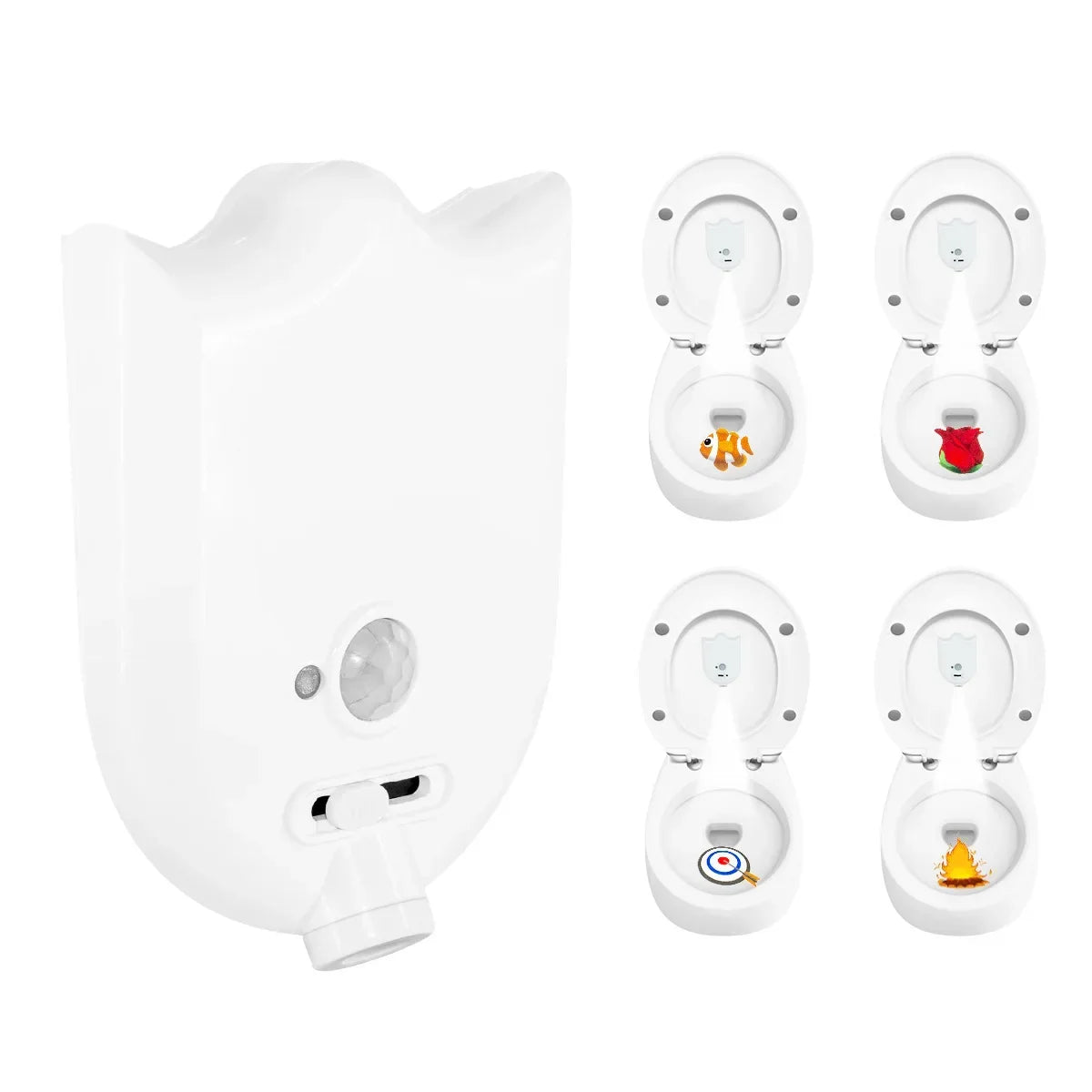 Motion Sensor Toilet Light | LED Bowl Projector With Night Guide