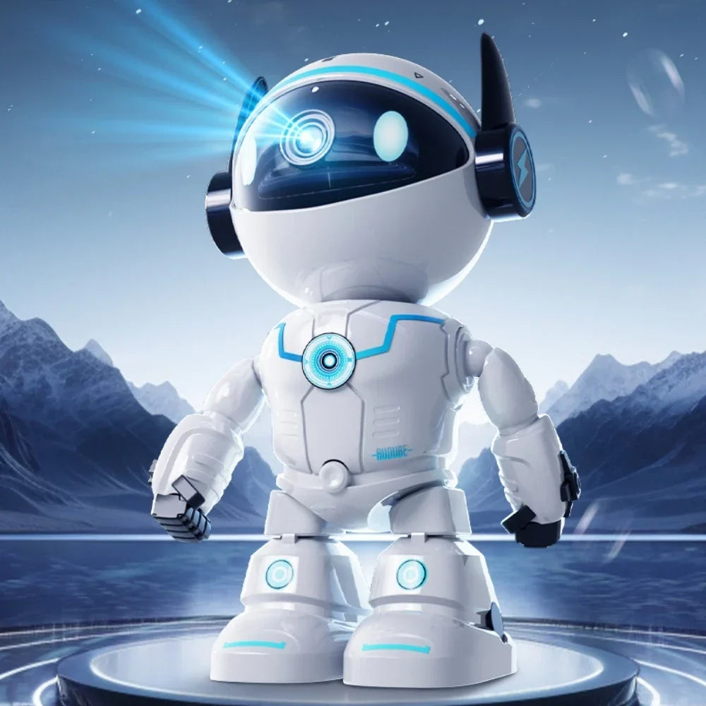 Smart Security Camera | 4K Ultra HD Robot Design