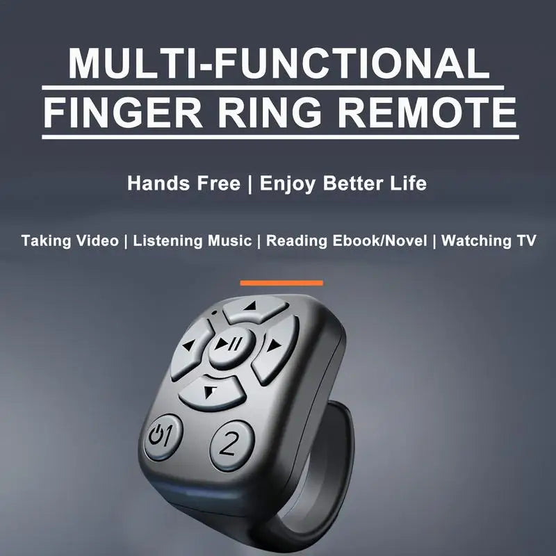 Smart Ring Remote Control | Wireless Multi-Function Device