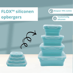 Collapsible Silicone Food Containers | Leak-Proof Storage Set