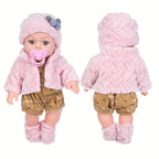 Realistic Baby Doll | Soft Silicone with Pink Plush Outfit