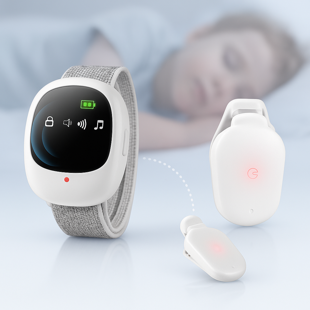 Wireless Bedwetting Alarm | Smart Vibration Sensor Technology