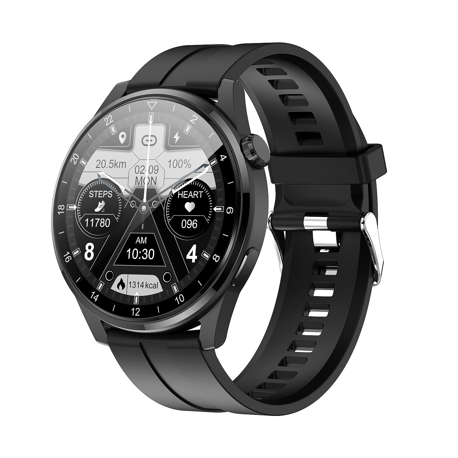 Digital Health Smart Watch | Blood Glucose Monitor With IP67 Rating