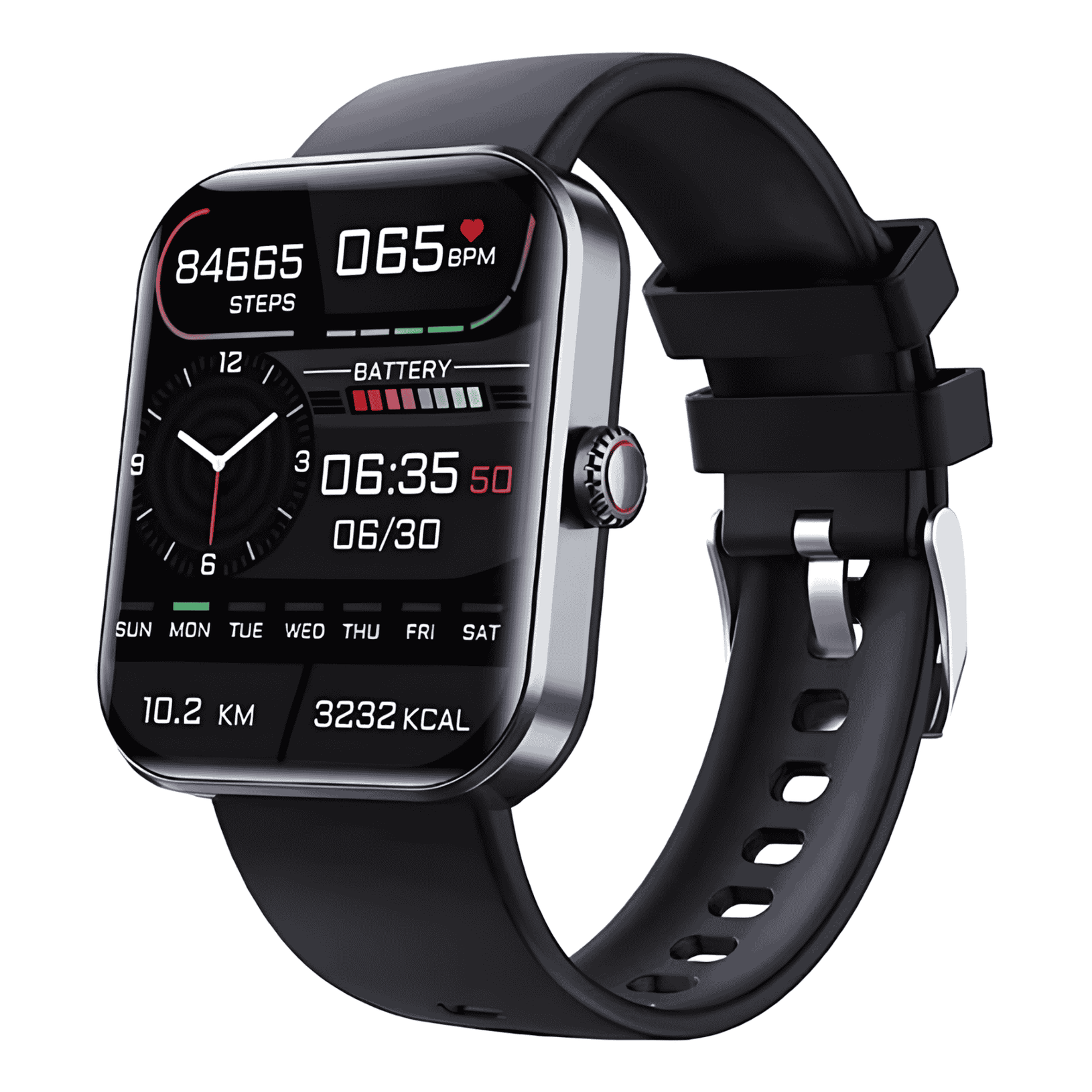 Smart Health Watch | Advanced Glucose & Heart Rate Monitor